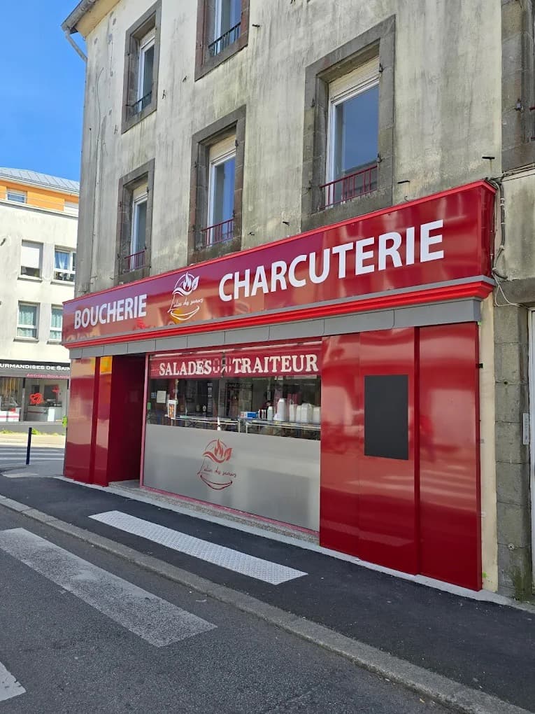 Devanture de L’Alizé des Saveurs vue d’angle.